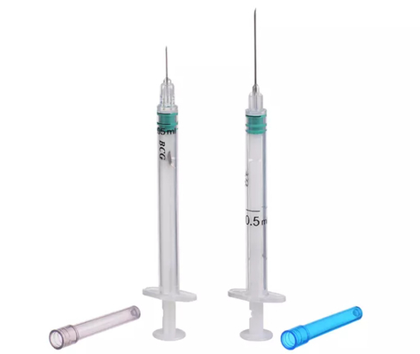 Medizinische Impfwegwerfspritze 1cc 3cc mit Nadel